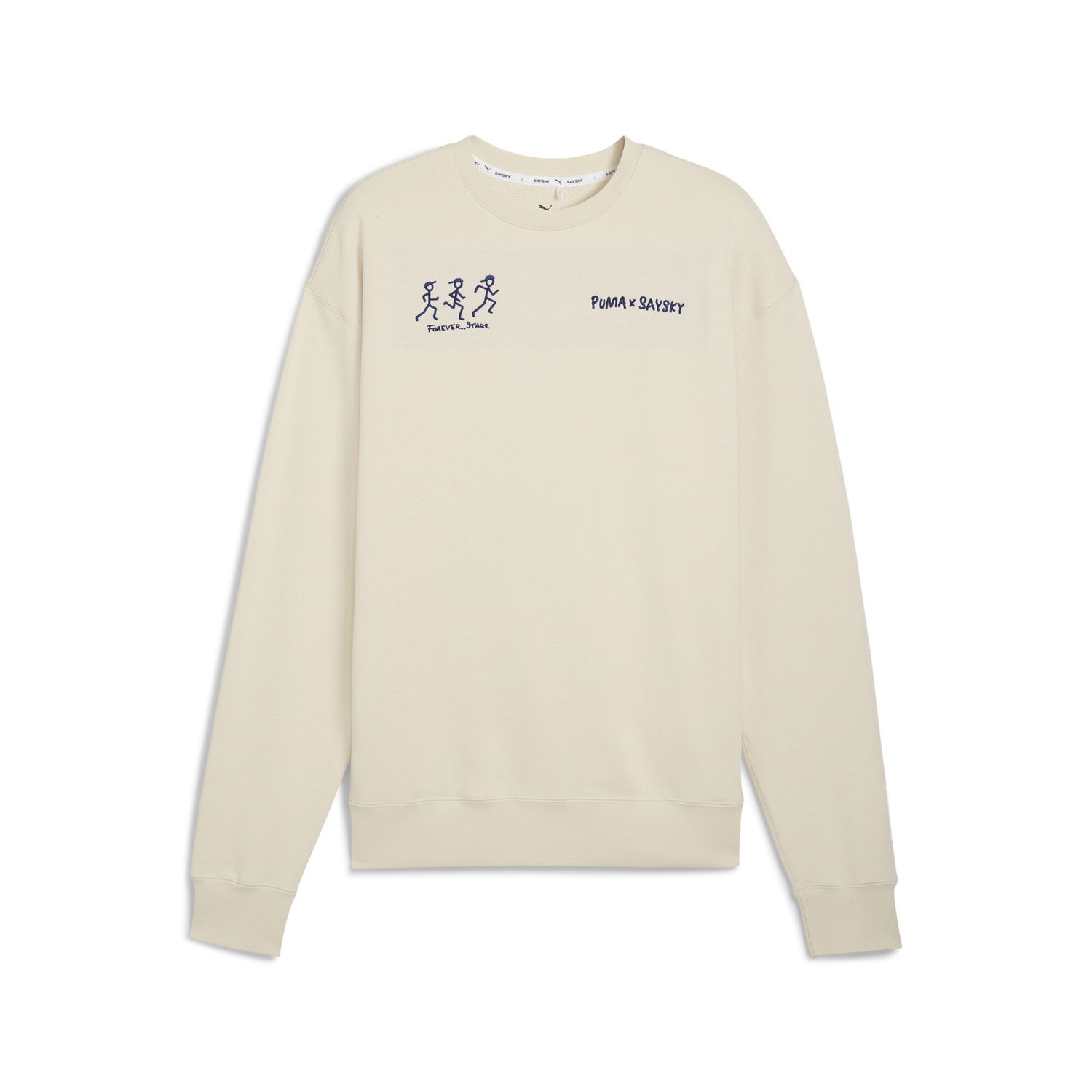 Mikina Puma PUMA x SAYSKY Crewneck Sweatshirt Béžová | 527557_87, 0