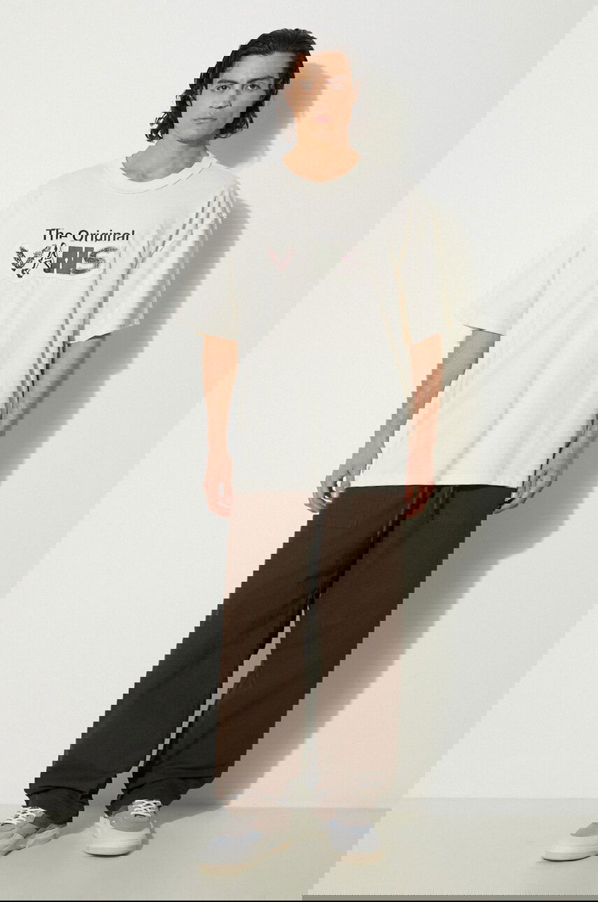 Tričko Vans Premium Classics LX Clash Graphic T-Shirt Béžová | VN000HQ73KS1, 1