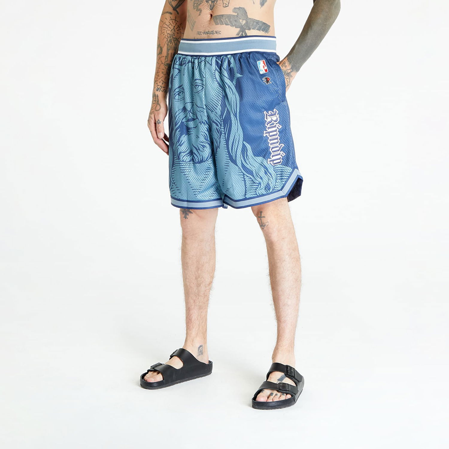 Šortky RIPNDIP Lord Savior Nerm Basketball Shorts Modrá | RND10073, 0