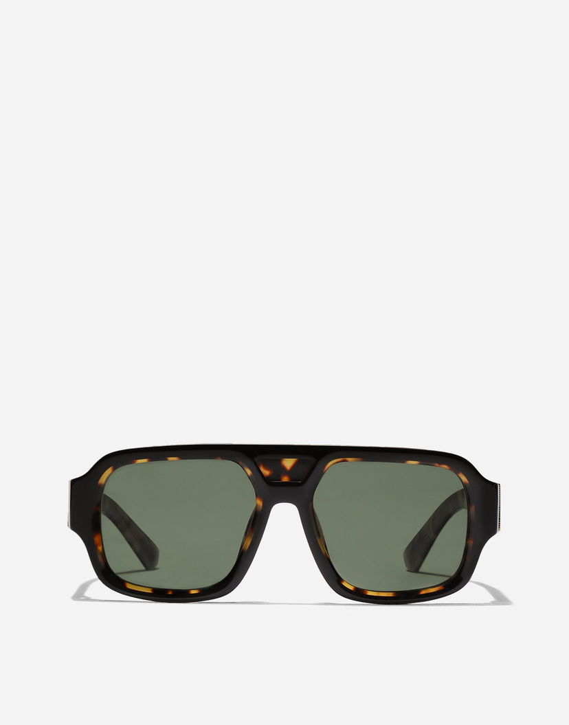 Slnečné okuliare Dolce & Gabbana Lusso Sartoriale Pilot Style Sunglasses Hnedá | VG4516VP49A9V000