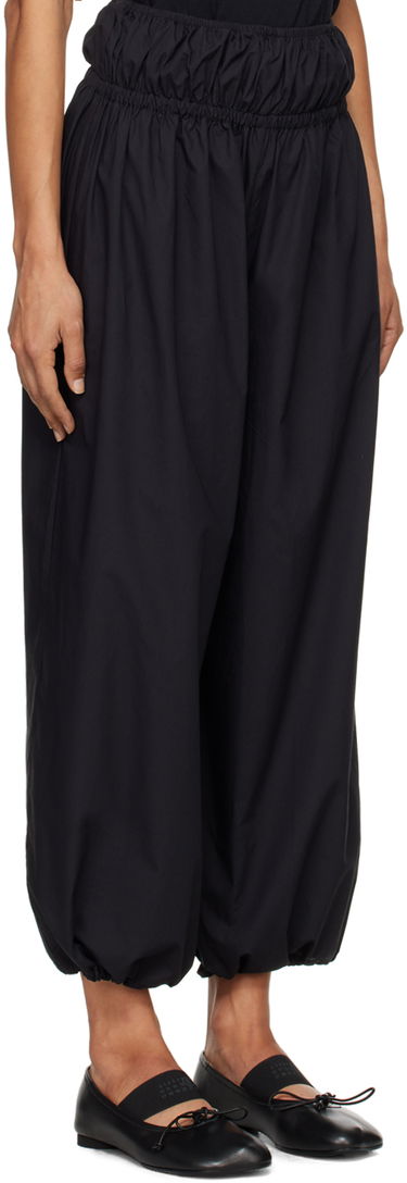 Nohavice Baserange Black Point Wide Leg Trousers Čierna | TRPO-PO-WI24, 1