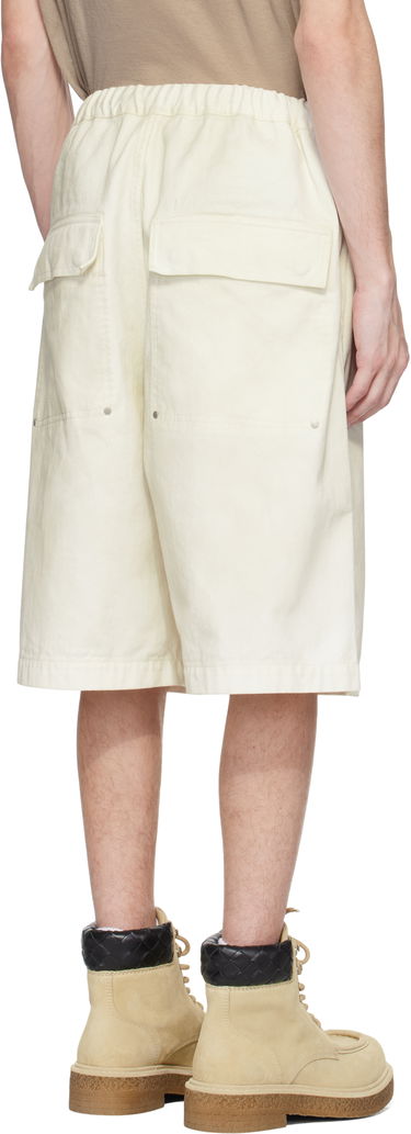 Šortky Entire Studios Entire Studios Spar Denim Shorts Béžová | ESU-S25-11008-BO, 2