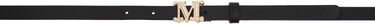 Opasok Max Mara Max Mara Leather Monogram Belt Čierna | 2424506011600, 0