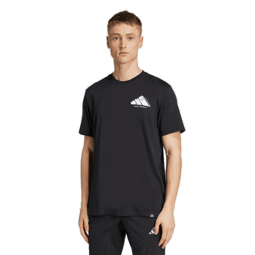 Tričko adidas Originals Vintage Graphic Training T-Shirt Čierna | JW3926