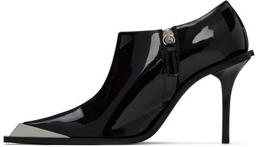 Oblečenie Diesel Diesel D-Tona SC Patent Leather Heeled Ankle Boots Čierna | Y03531 PS598 D-TONA D-TONA SC, 2