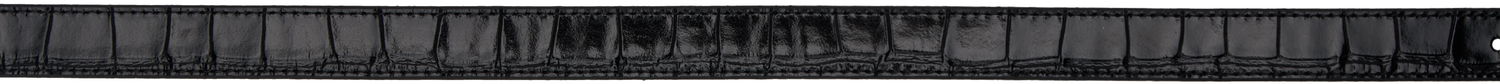 Opasok Coperni Coperni Skinny Logo Leather Belt Čierna | COPBE10838, 1