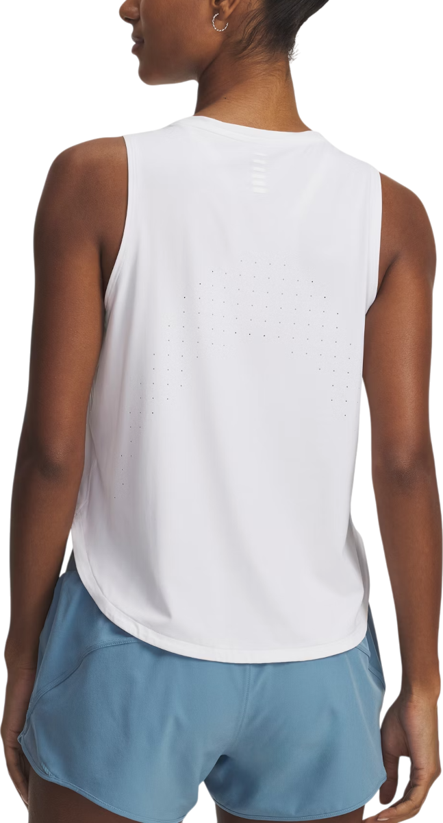 Tielko Under Armour Under Armour UA Launch Elite Tank Top Biela | 1389563-101, 1