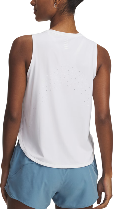 Tielko Under Armour Under Armour UA Launch Elite Tank Top Biela | 1389563-101, 1