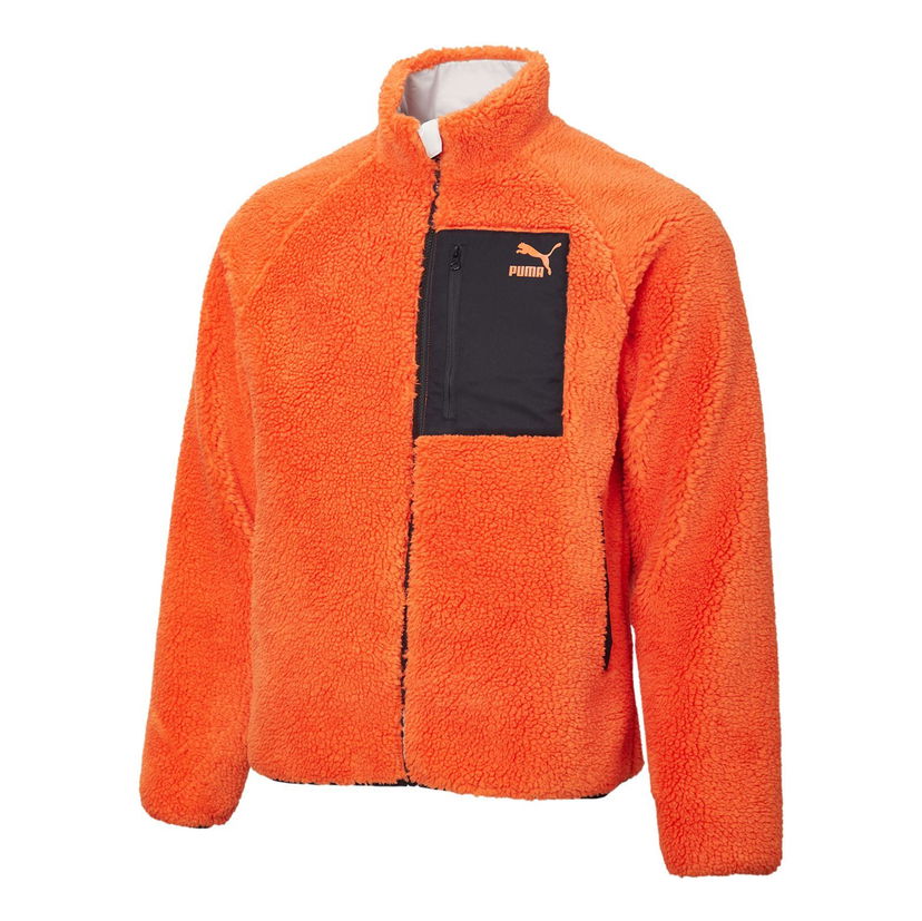 Bomber bunda Puma Iconic MCS Reversible Track Jacket Oranžová | 530028-51