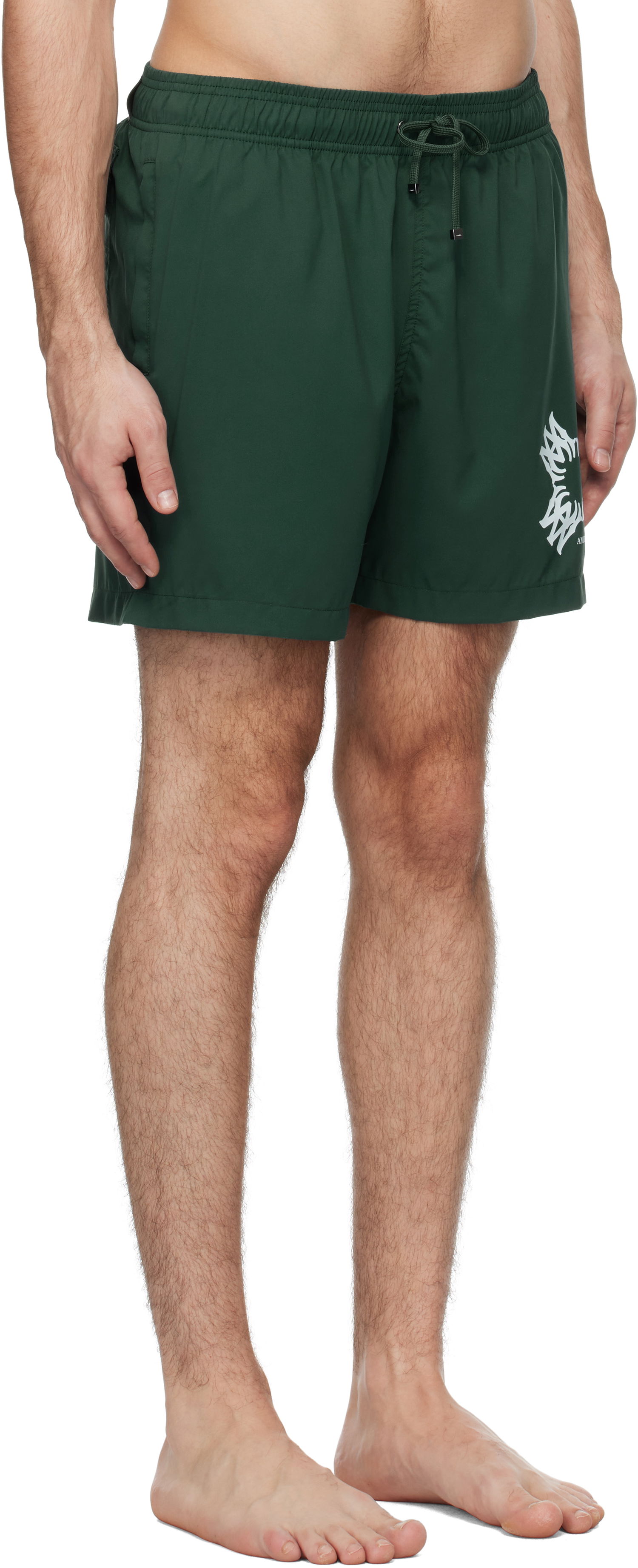 Plavky AMIRI Quad Swim Shorts Zelené | AMSWTK1025, 1