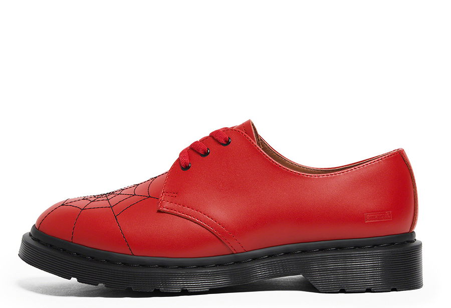 Tenisky a topánky Dr. Martens Supreme x 1461 "Spiderweb - Red" Červená | drmartin1, 0