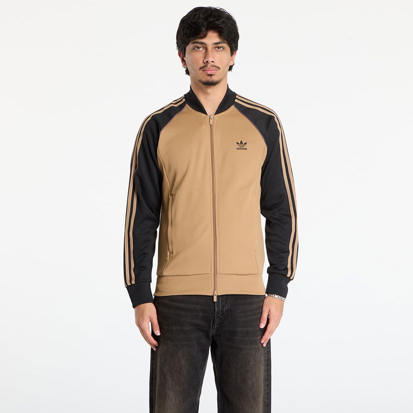 Bomber bunda adidas Originals Adicolor Classics SST Track Jacket Béžová | JY1292