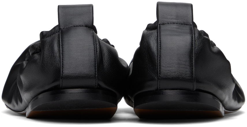 Oblečenie The Row The Row Glove Leather Flats Čierna | F1372-SPN60, 1