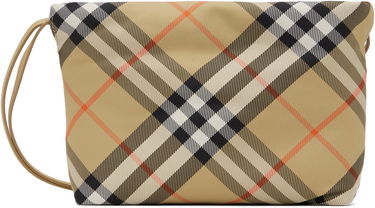 Tote bag Burberry Burberry Kids Check Pouch Béžová | 8096210, 0