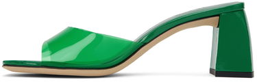 Starostlivosť o obuv BY FAR BY FAR Romy Heeled Sandals Zelené | 23SSROMYMCVGPUPA, 2
