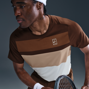 Tričko Nike NikeCourt Advantage Tennis T-Shirt Hnedá | FZ9845-259, 2