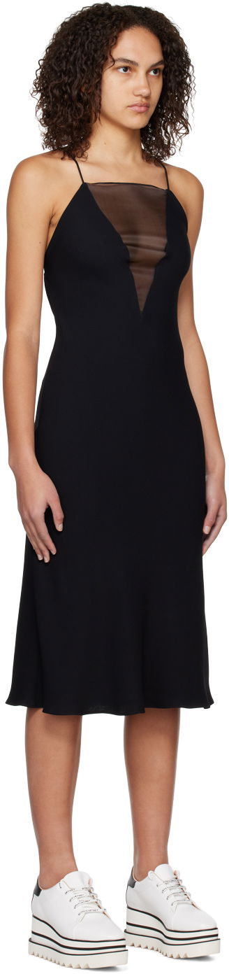 Šaty Stella McCartney Paneled Slip Dress Čierna | 6A01573AU354, 1