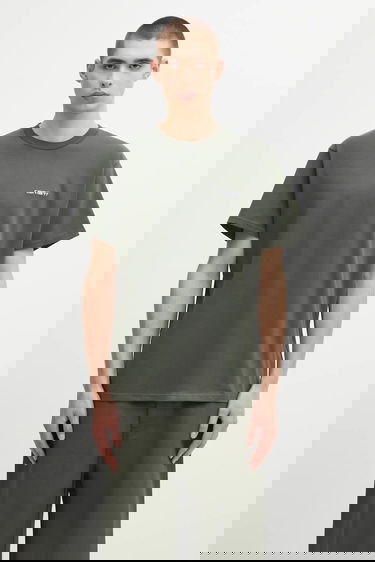 Tričko Carhartt WIP S/S Script Embroidery T-Shirt Zelené | I030435.3CDXX, 0