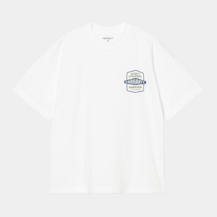 Tričko Carhartt WIP Short Sleeve Networks T-Shirt Biela | I035624_9