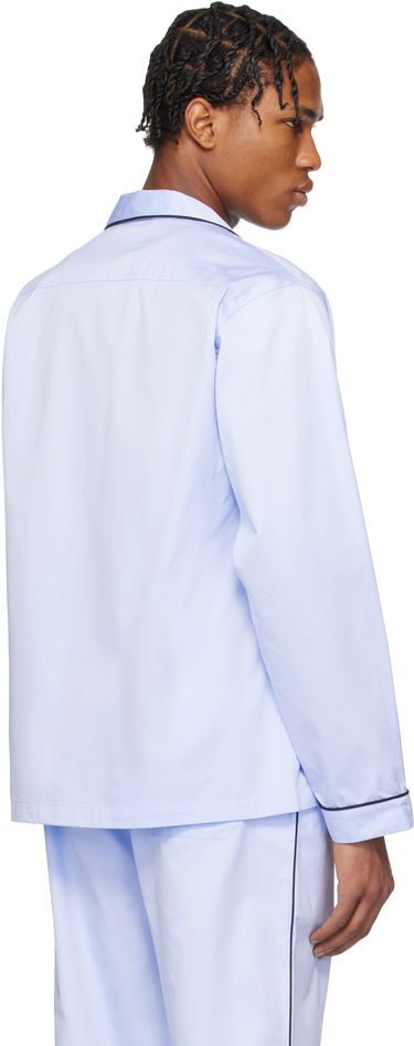 Pyžamo TEKLA Long-Sleeved Pyjama Modrá | SWT-BLU, 2
