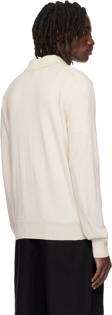 Sveter A.P.C. A.P.C. Gabin Anchor Logo Knit Sweater Béžová | COGDK-H23412, 2