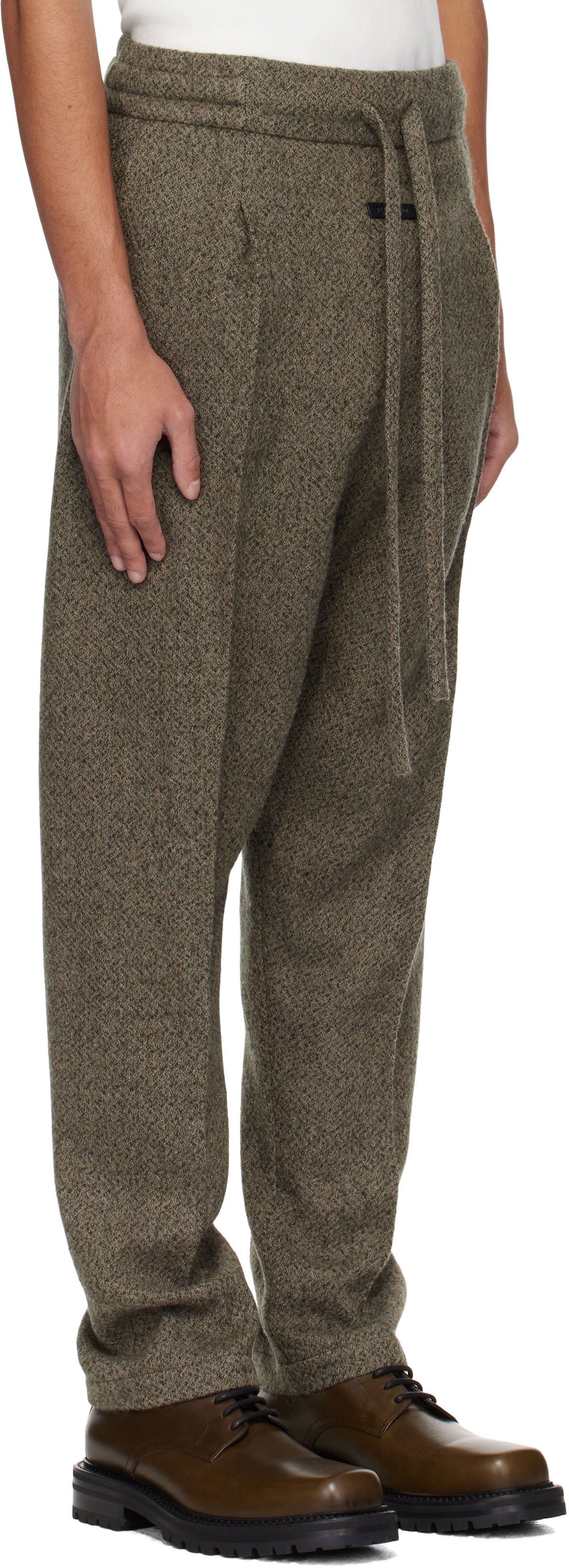 Nohavice Fear of God Fear of God Eternal Drawstring Trousers Zelené | FGE240-417HBW, 1