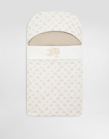Pyžamo Dolce & Gabbana Dolce & Gabbana Moon And Stars Print Jersey Sleeping Bag Béžová | LNJAG5G7O1OHA5LC, 0