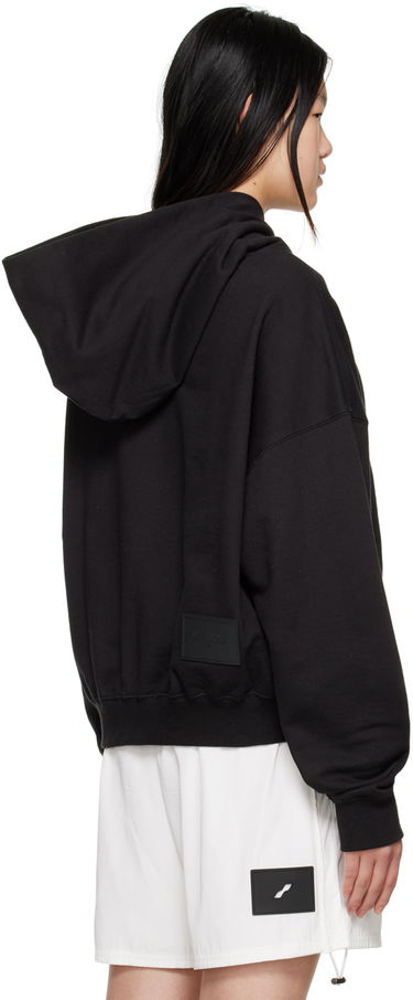 Mikina We11done We11done Circle Logo Hoodie Čierna | WD-TH3-22-813-U-BK, 2