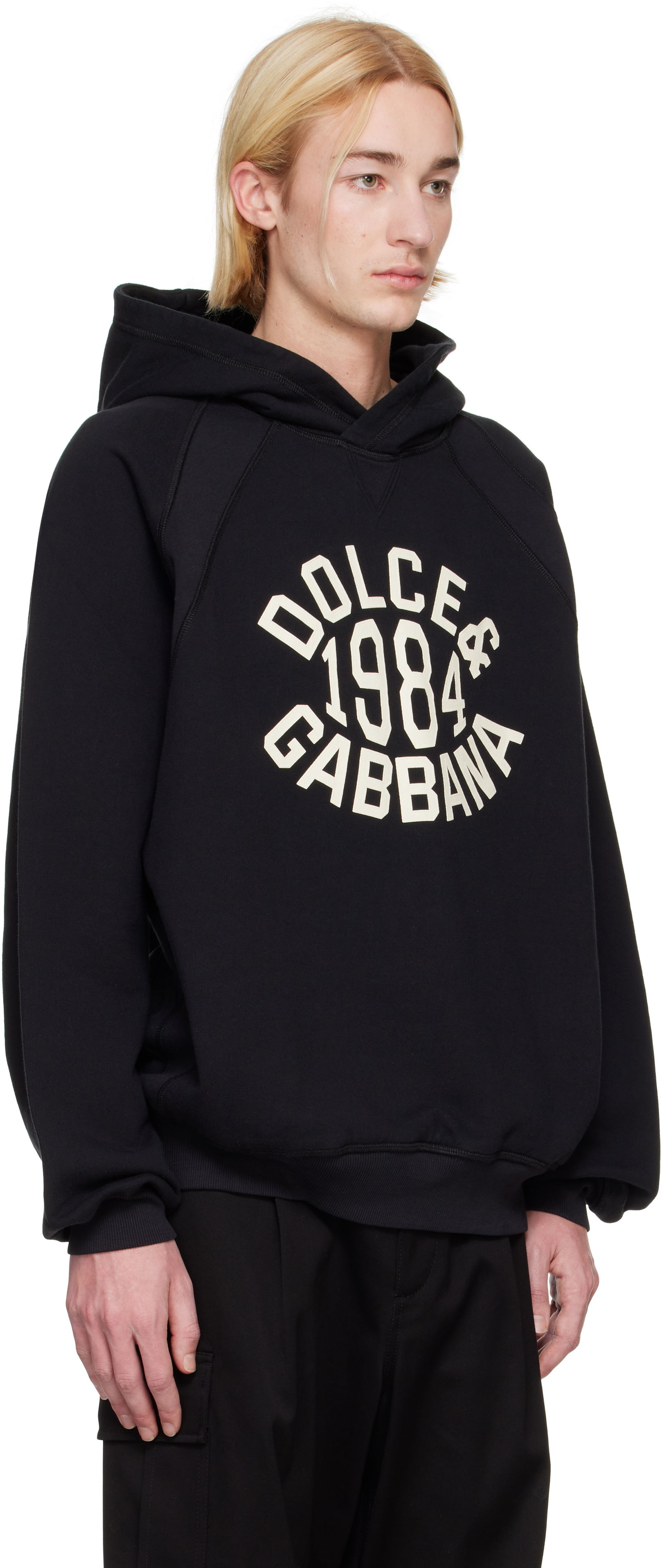 Paneled Hoodie by D&G