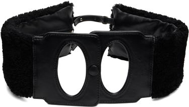 Ľadvinka KIKO KOSTADINOV Kiko Kostadinov Isadora Fuzzy Cut-out Belt Bag Čierna | KKWAW25BG05-184, 0