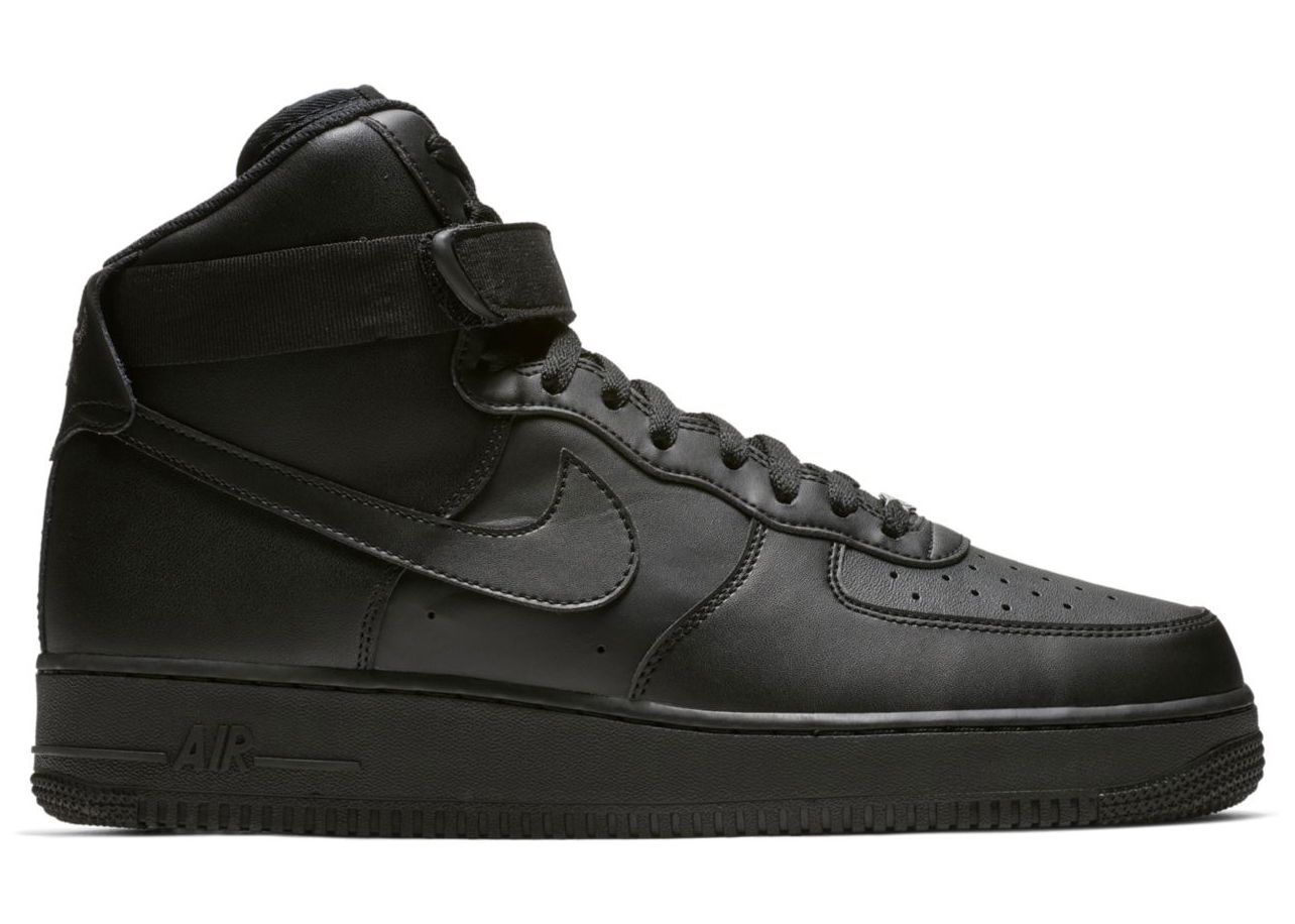 Tenisky a topánky Nike Air Force 1 High 07 Triple Black Čierna | CW2290-001, 0