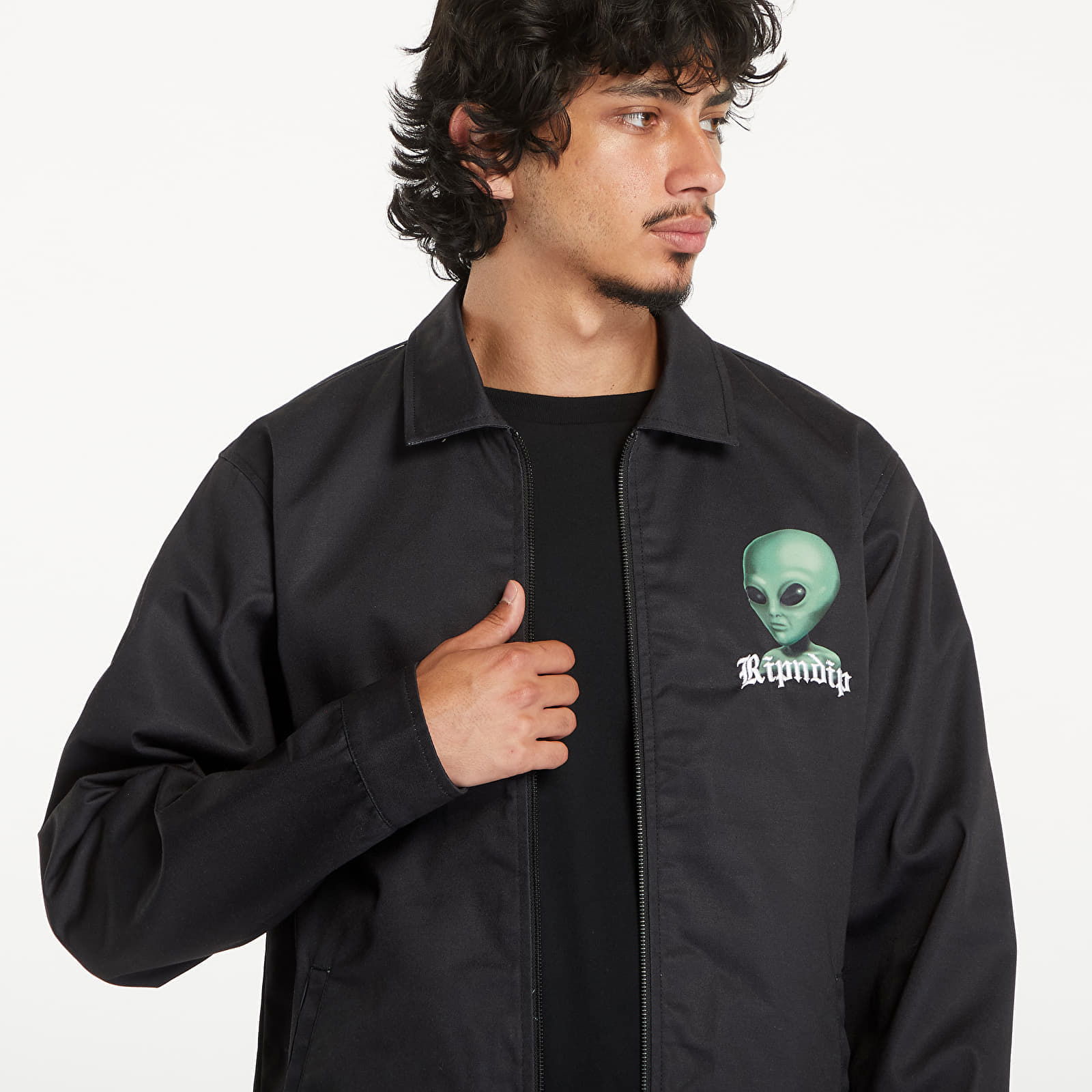 We Come In Peace Workman Jacket Black