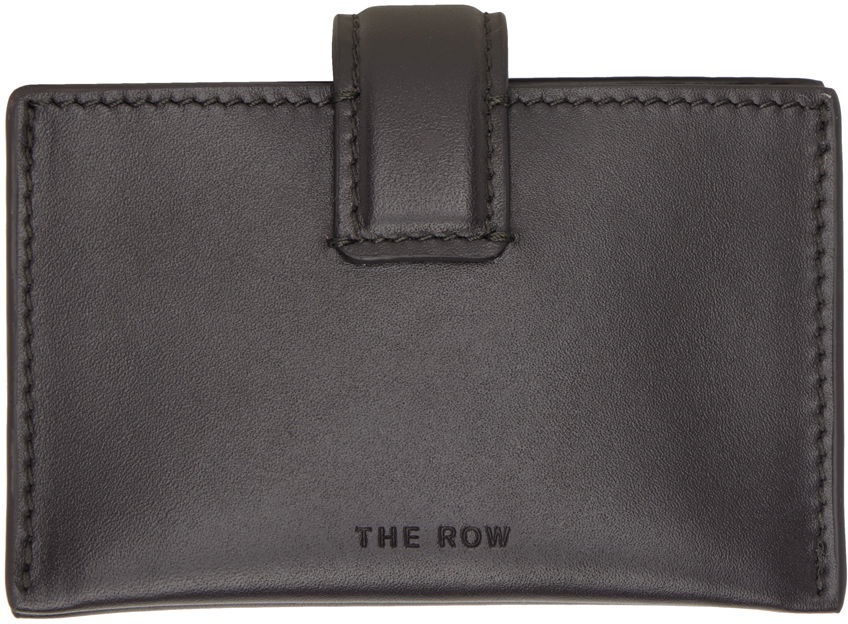 Peňaženka The Row Leather Multi Card Holder Čierna | W1335-L60, 0