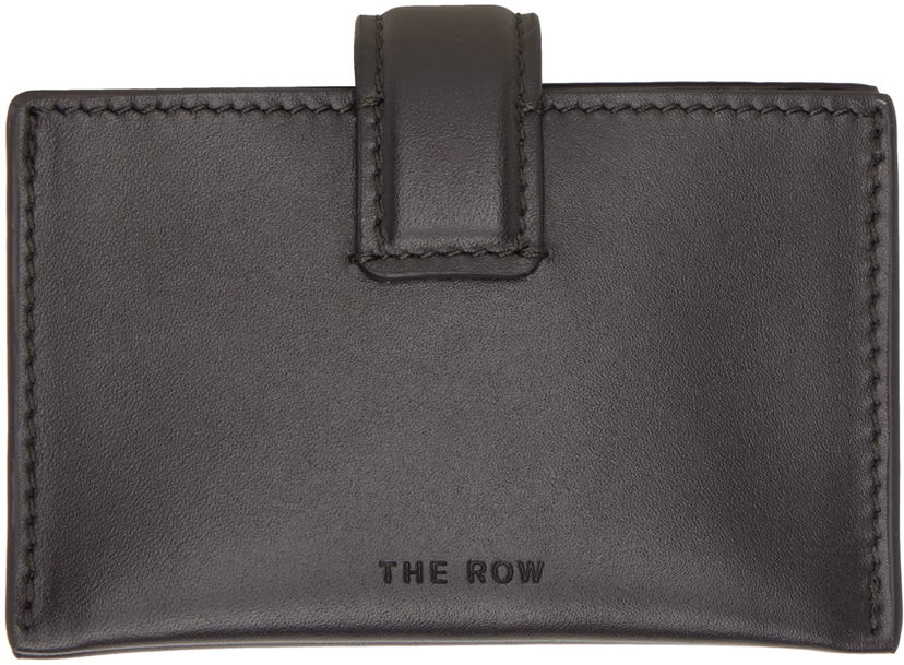 Peňaženka The Row Leather Multi Card Holder Čierna | W1335-L60