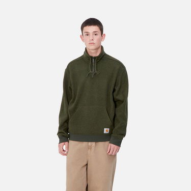 Mikina Carhartt WIP Half Zip Fleece Sweatshirt Zelené | I033990_9, 0