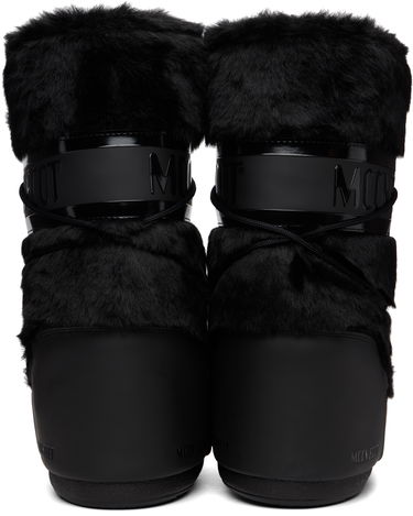 Tenisky a topánky Moon Boot MB ICON FAUX FUR Boots Čierna | 80D1408900.N001, 2