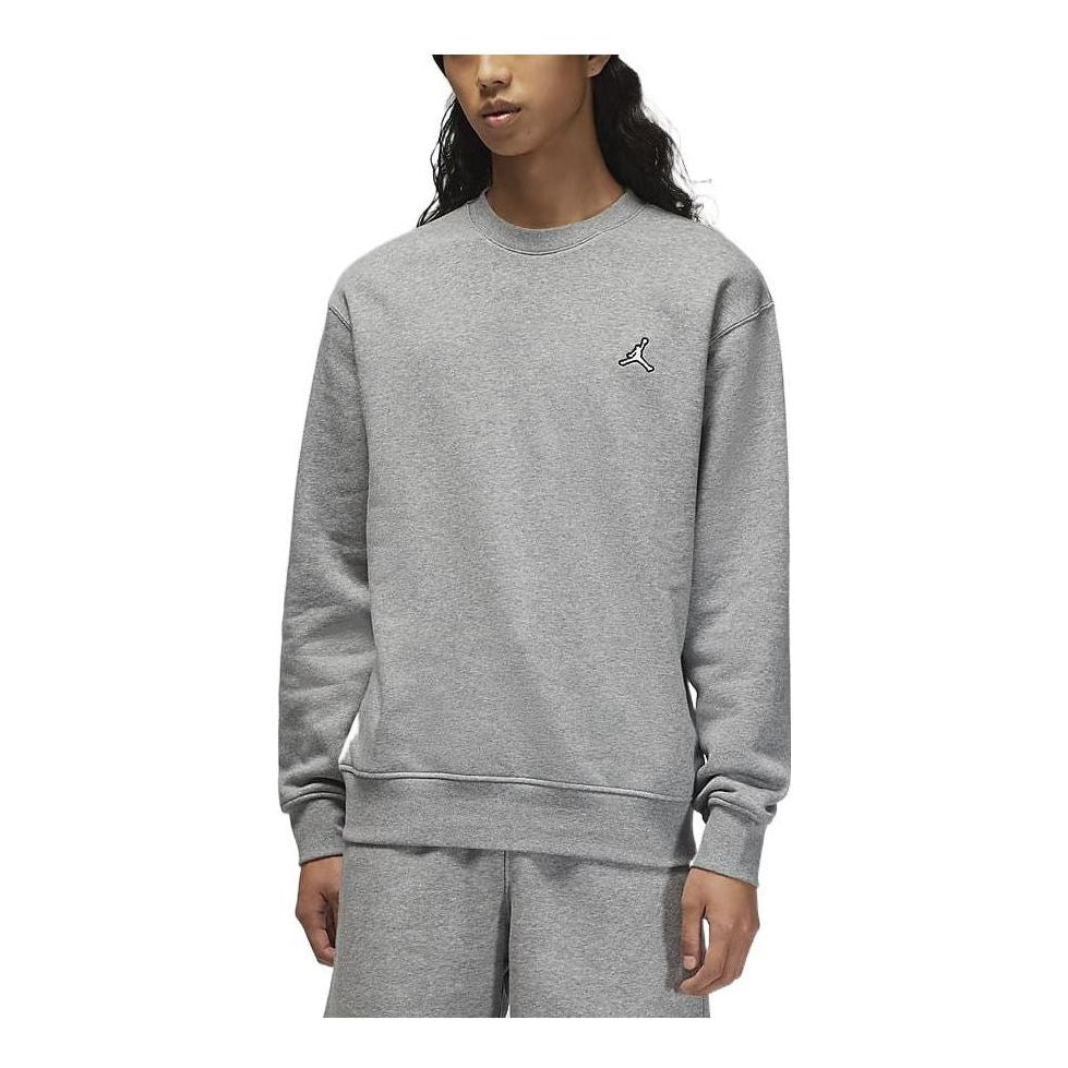 Mikina Jordan Embroidered Pullover Hoodie Šedá | DQ7521-091, 0