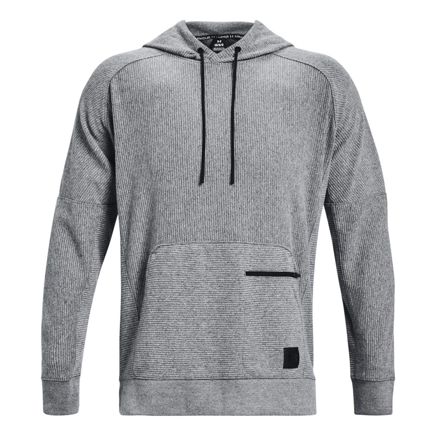 Mikina Under Armour Ottoman Fleece Hoodie Šedá | 1373878-001, 0