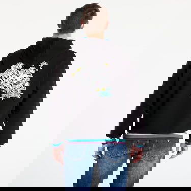 Mikina Mitchell & Ness NHL Playmaker Mighty Ducks Vintage Logo Fleece Hoodie Čierna | TH11148-ADUBLCK, 3