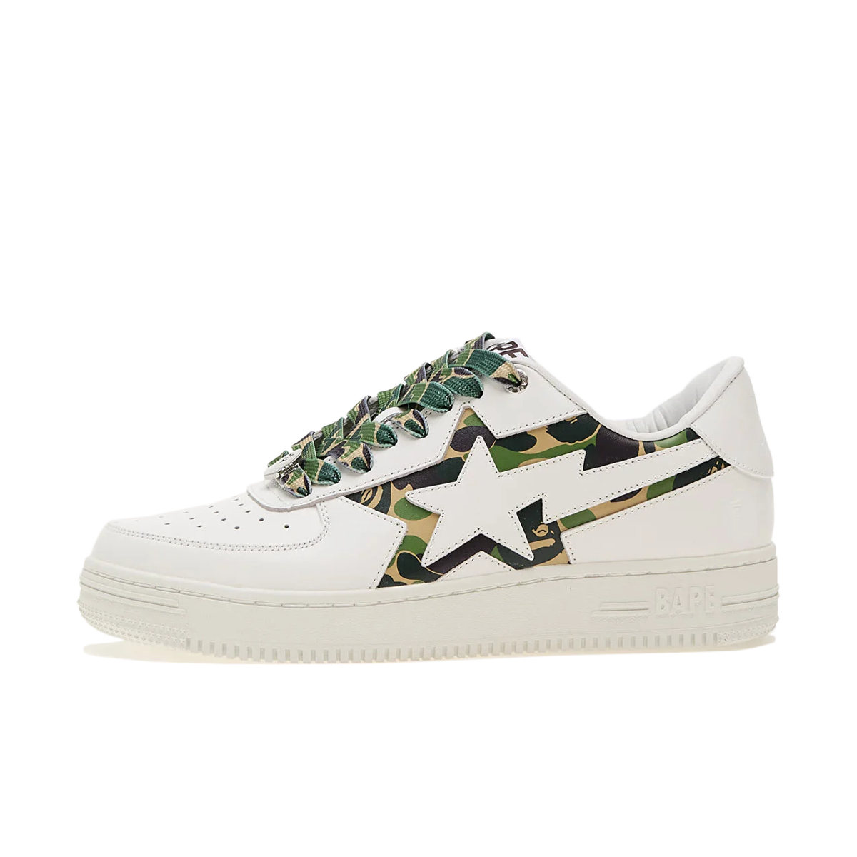 Tenisky a topánky BAPE Bape Sta ABC M2 "Camo Cutout" Biela | 001FWK301307MGRN, 0