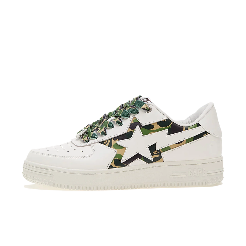 Tenisky a topánky BAPE Bape Sta ABC M2 "Camo Cutout" Biela | 001FWK301307MGRN