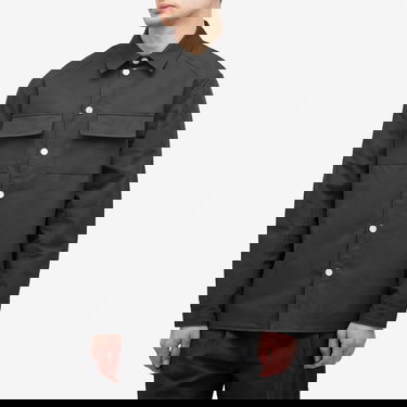 Košeľa Han Kjøbenhavn Washed Overshirt Čierna | M-133984-265, 2