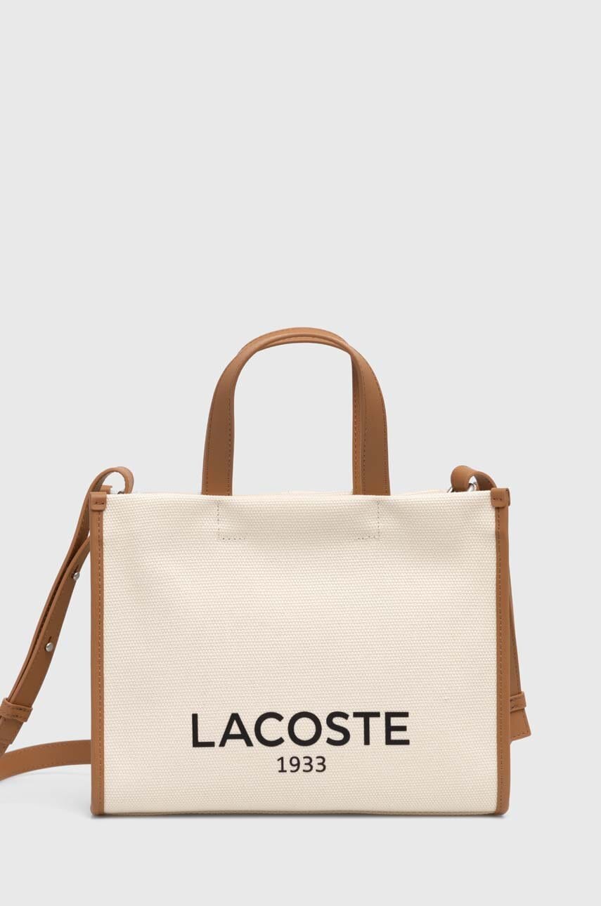 Tote bag Lacoste Lacoste Small Tote Bag Biela | NF4641TD, 0