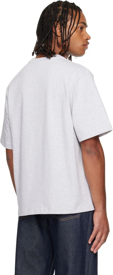 Tričko Casablanca 'Casablanca' Logo Patch T-shirt Šedá | M-AW25-JTS-044-02, 2