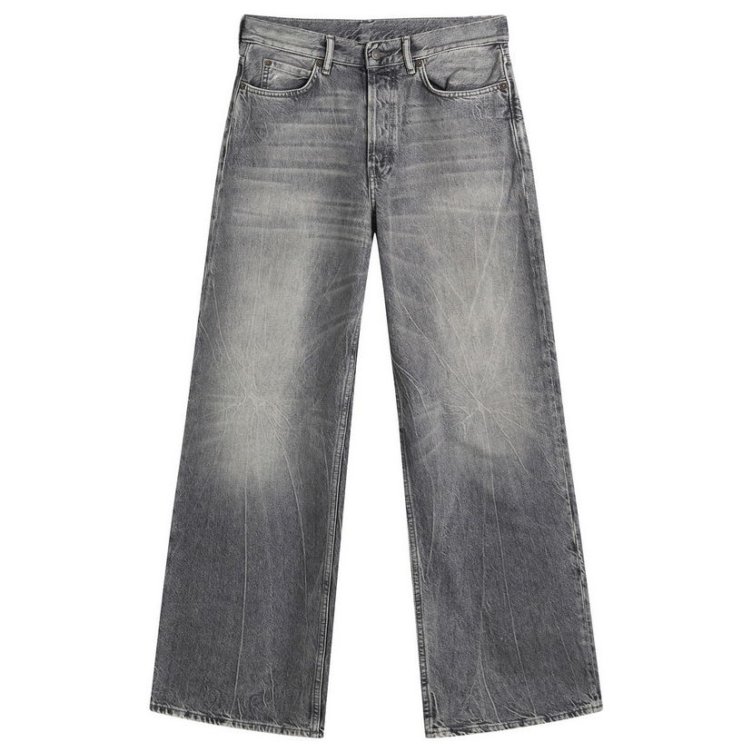 Džínsy Acne Studios 1981 Gothik Wash Denim Jeans Šedá | C00112-969