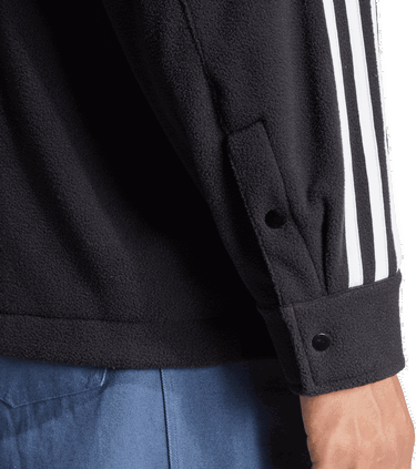 Košeľa adidas Originals Black Polar Overshirt XXL Čierna | IZ1834, 4