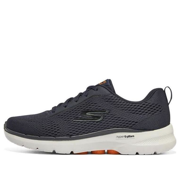 Tenisky a topánky Skechers Go Walk 6 Avalo Lace Up Modrá | 216209-NVY, 0