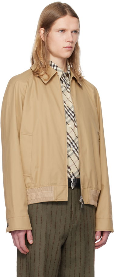 Bomber bunda Burberry Burberry Gabardine Chester Harrington Jacket Béžová | 8093199, 1