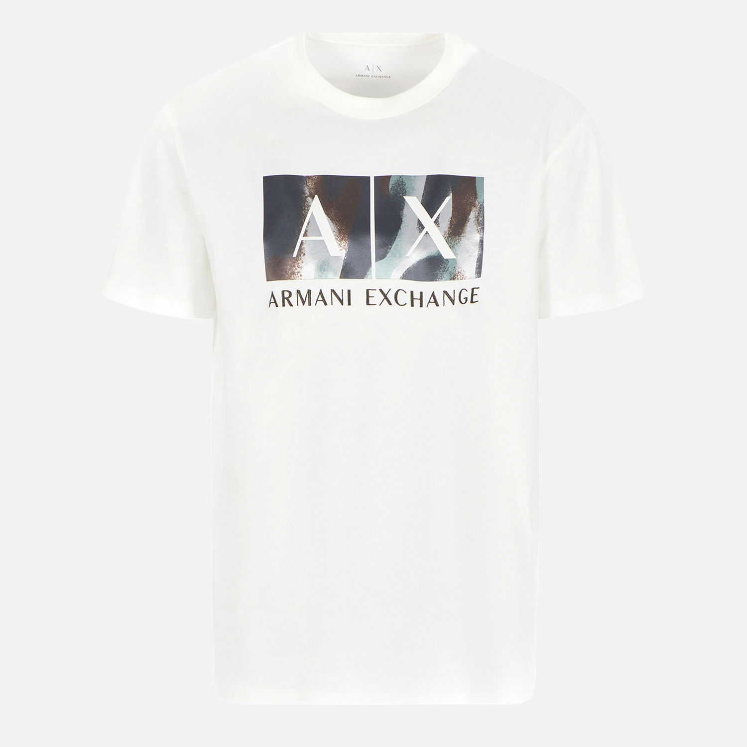 Tričko Armani Exchange Graphic Logo T-Shirt Biela | 6DZTHF-ZJH4Z-1116, 0