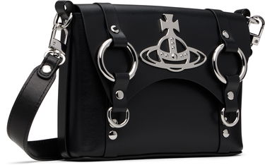 Taška cez rameno Vivienne Westwood Vivienne Westwood Kim Crossbody Bag Čierna | 48030007U-L003T-, 1